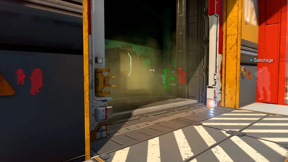 Apex Legends Cheats wallhack ESP — enemies visible through walls and gas